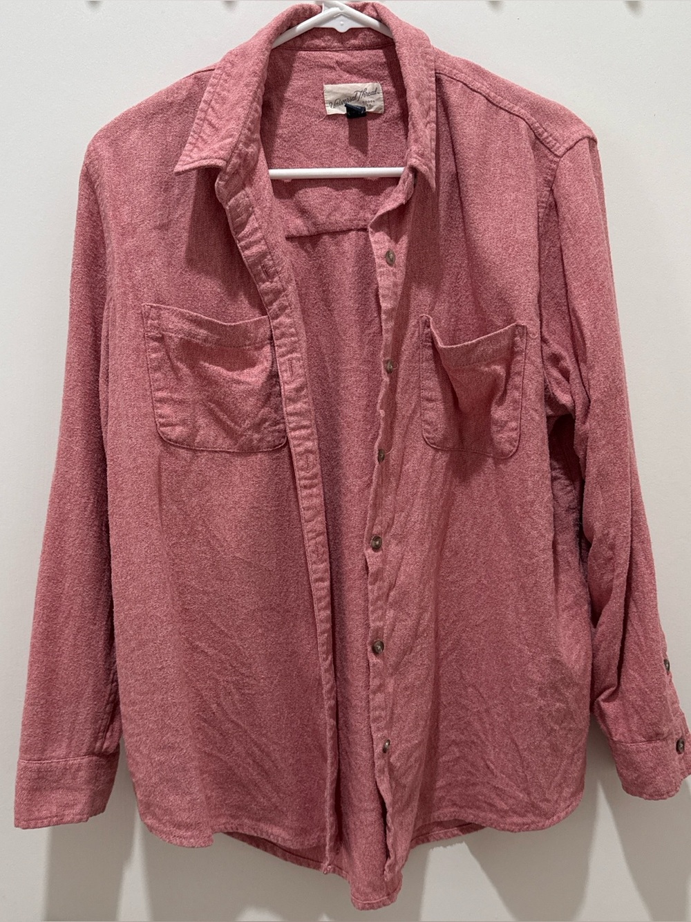 Universal Thread 100% Cotton Button-up Long Sleeve Medium